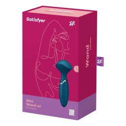 Satisfyer - Mini WAND-er kézi masszírozó, csiklóizgató vibrátor (kék)
