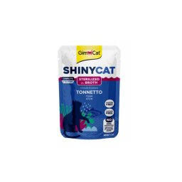 GimCat ShinyCat Sterilized Broth Tonnetto - leves tonhallal 70 g