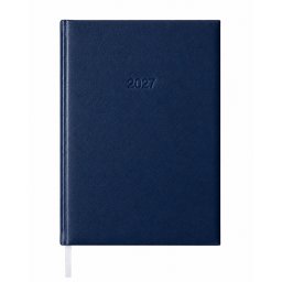 Határidőnapló agenda Standard B/5, heti fehér lapokkal kék Bluering® 2027.