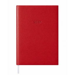 Határidőnapló agenda Standard B/5, napi fehér lapokkal bordó Bluering® 2027.