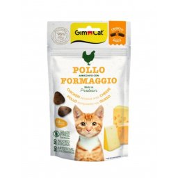 GimCat Crunchy Snack - csirke-sajt 50 g