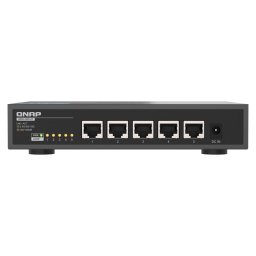 QNAP switch QSW-3205-5T (5x 10GbE port, passzív hűtés, 100M/ 1G/ 2.5G / 5G és 10G támogatás)