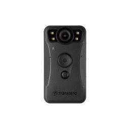 TRANSCEND személyi kamera DrivePro Body 30, 2K QHD 1440P, infravörös LED, 64GB memória, Wi-Fi, Bluetooth, USB 2.0, IP67, fekete, fekete