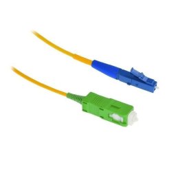 XtendLan szimplex patch kábel SM 9/125, OS2, LC(UPC)-SC(APC), LS0H, 1m