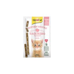 GimCat Kitten Sticks pulyka és kalcium 3 x 3 g