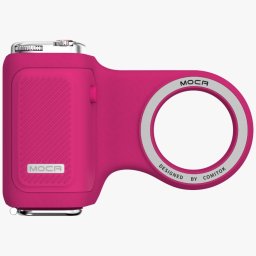 Comitok Moca telefon tartó fényképezéshez, MagSafe, IOS kompatibilis, rózsaszín