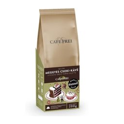 Kávé őrölt, 200g, Cafe Frei bajor meggyes csoki fekete-erdő torta