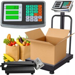 Elektronikus Raktár kereskedelmi mérleg, 150 kg, RT