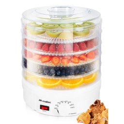 Aszalógép gombákhoz, gyümölcsökhöz, zöldségekhez, élelmiszerekhez, gyógynövényekhez DryMaster II, 500W