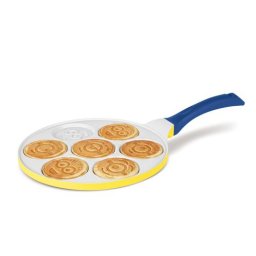 Berlinger Haus Palacsintasütő 7 lyukú emoji 26 cm tapadásmentes titánPro bevonattal Minions Collection BH/8949MN