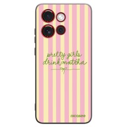 Fekete szilikon tok az alábbi mobiltelefonokra Motorola Edge 60 Neo 5G - Pretty matcha