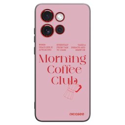 Fekete szilikon tok az alábbi mobiltelefonokra Motorola Edge 60 Neo 5G - Morning