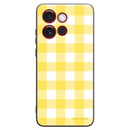 Fekete szilikon tok az alábbi mobiltelefonokra Motorola Edge 60 Neo 5G - Gride lemon