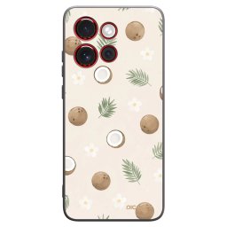 Fekete szilikon tok az alábbi mobiltelefonokra Motorola Edge 60 Neo 5G - Coconut Breeze
