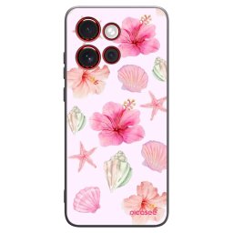 Fekete szilikon tok az alábbi mobiltelefonokra Motorola Edge 60 Neo 5G - Blush Lagoon