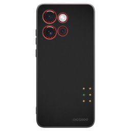 Fekete szilikon tok az alábbi mobiltelefonokra Motorola Edge 60 Neo 5G - Pulse
