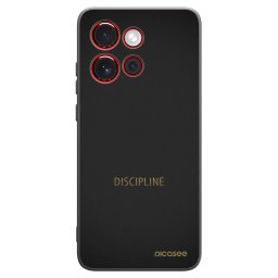 Fekete szilikon tok az alábbi mobiltelefonokra Motorola Edge 60 Neo 5G - Discipline