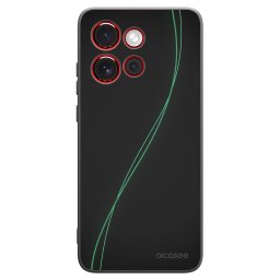 Fekete szilikon tok az alábbi mobiltelefonokra Motorola Edge 60 Neo 5G - Be Different