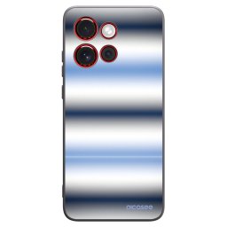 Fekete szilikon tok az alábbi mobiltelefonokra Motorola Edge 60 Neo 5G - Static Lines