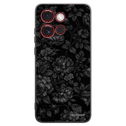 Fekete szilikon tok az alábbi mobiltelefonokra Motorola Edge 60 Neo 5G - Dark Romance