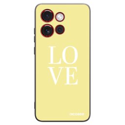 Fekete szilikon tok az alábbi mobiltelefonokra Motorola Edge 60 Neo 5G - Love