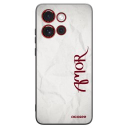 Fekete szilikon tok az alábbi mobiltelefonokra Motorola Edge 60 Neo 5G - Amor