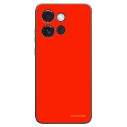 Fekete szilikon tok az alábbi mobiltelefonokra Motorola Edge 60 Neo 5G - Maranello Red