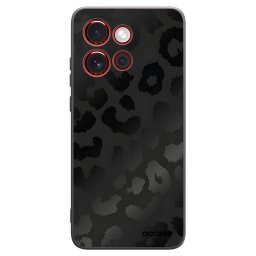 Fekete szilikon tok az alábbi mobiltelefonokra Motorola Edge 60 Neo 5G - Midnight Leopard