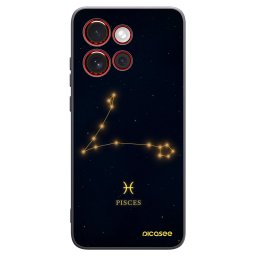 Fekete szilikon tok az alábbi mobiltelefonokra Motorola Edge 60 Neo 5G - PISCES