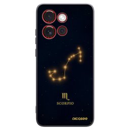 Fekete szilikon tok az alábbi mobiltelefonokra Motorola Edge 60 Neo 5G - SCORPIO