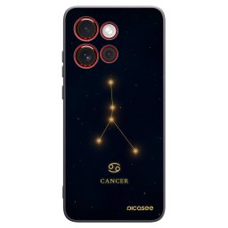 Fekete szilikon tok az alábbi mobiltelefonokra Motorola Edge 60 Neo 5G - CANCER