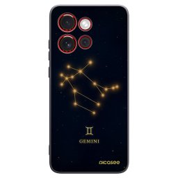 Fekete szilikon tok az alábbi mobiltelefonokra Motorola Edge 60 Neo 5G - GEMINI