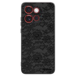 Fekete szilikon tok az alábbi mobiltelefonokra Motorola Edge 60 Neo 5G - Dark Elegance