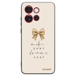 Fekete szilikon tok az alábbi mobiltelefonokra Motorola Edge 60 Neo 5G - Golden Dream