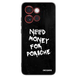 Fekete szilikon tok az alábbi mobiltelefonokra Motorola Edge 60 Neo 5G - Black Dollar