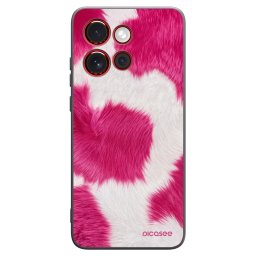 Fekete szilikon tok az alábbi mobiltelefonokra Motorola Edge 60 Neo 5G - Pink Moo