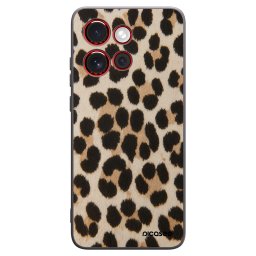 Fekete szilikon tok az alábbi mobiltelefonokra Motorola Edge 60 Neo 5G - Brown Tiger