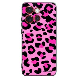 Fekete szilikon tok az alábbi mobiltelefonokra Motorola Edge 60 Neo 5G - Pink Tiger
