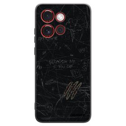 Fekete szilikon tok az alábbi mobiltelefonokra Motorola Edge 60 Neo 5G - SCRATCH