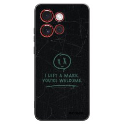 Fekete szilikon tok az alábbi mobiltelefonokra Motorola Edge 60 Neo 5G - LEFT A MARK