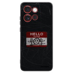 Fekete szilikon tok az alábbi mobiltelefonokra Motorola Edge 60 Neo 5G - HELLO 404