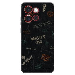 Fekete szilikon tok az alábbi mobiltelefonokra Motorola Edge 60 Neo 5G - CONFESSION
