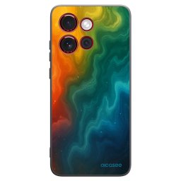 Fekete szilikon tok az alábbi mobiltelefonokra Motorola Edge 60 Neo 5G - Solar