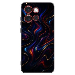 Fekete szilikon tok az alábbi mobiltelefonokra Motorola Edge 60 Neo 5G - Noir