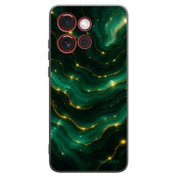 Fekete szilikon tok az alábbi mobiltelefonokra Motorola Edge 60 Neo 5G - Emerald