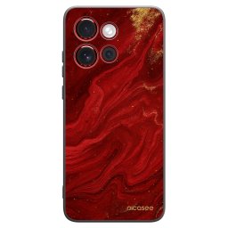 Fekete szilikon tok az alábbi mobiltelefonokra Motorola Edge 60 Neo 5G - Red