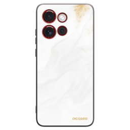 Fekete szilikon tok az alábbi mobiltelefonokra Motorola Edge 60 Neo 5G - White