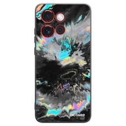 Fekete szilikon tok az alábbi mobiltelefonokra Motorola Edge 60 Neo 5G - Magnetic