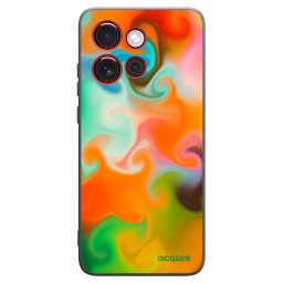Fekete szilikon tok az alábbi mobiltelefonokra Motorola Edge 60 Neo 5G - Juice