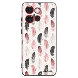 Fekete szilikon tok az alábbi mobiltelefonokra Motorola Edge 60 Neo 5G - Feather 2